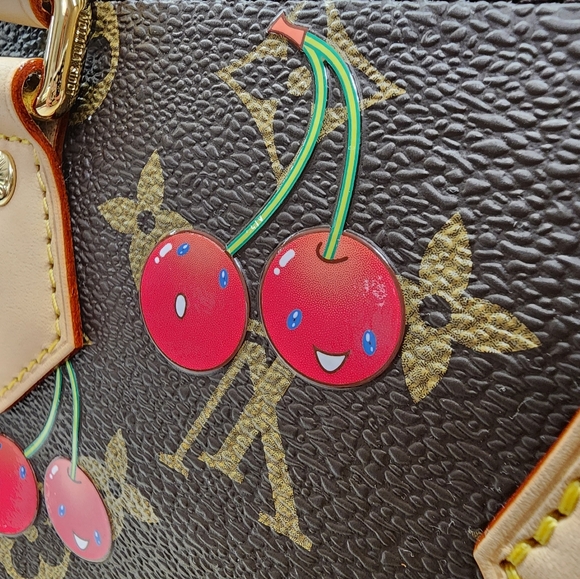 Louis Vuitton 2025 LV x TM Murakami Cerises Cherry Speedy Bandoulière 20 M13094 - Picture 9 of 16